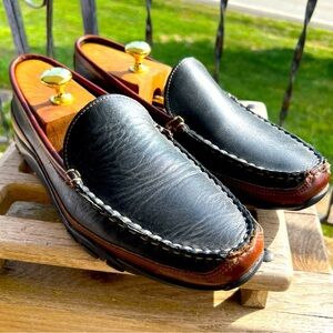 ALLEN EDMONDS Boulder Venetian Driving Moccasins Leather Loafers 11D